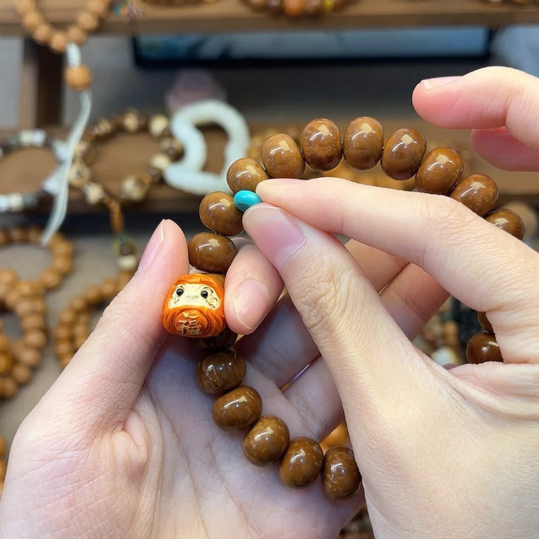 库克手串四****?搭配达摩