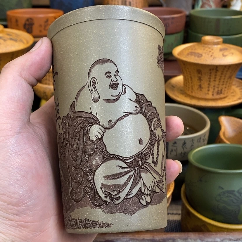 【闪购商品】紫砂杯子宜兴全手工紫砂杯