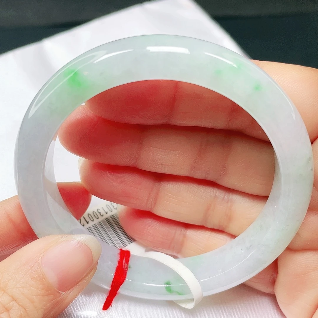 未镶嵌手镯翡翠正圈56.5。009