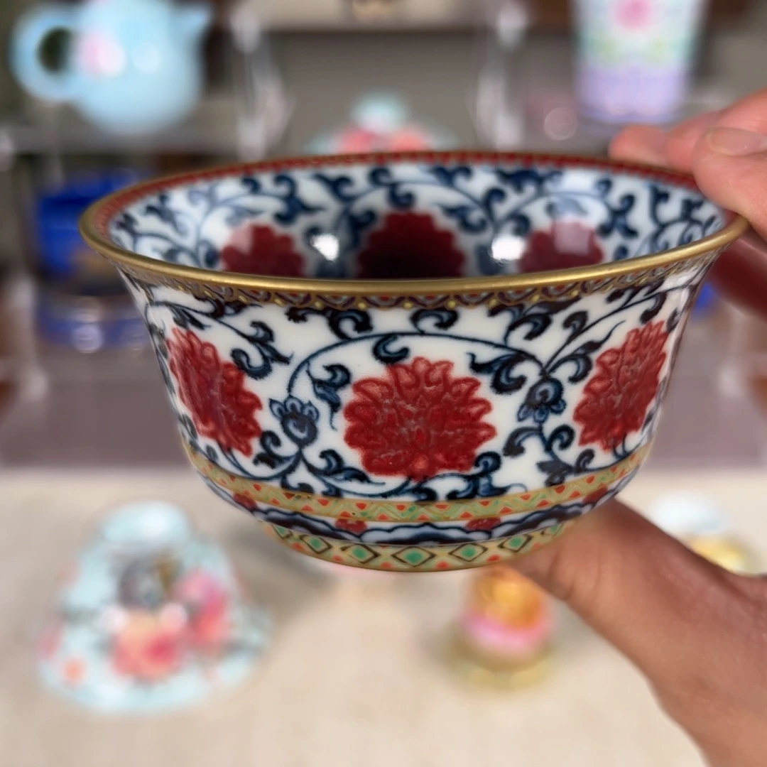 纯手工手绘 高端茶器