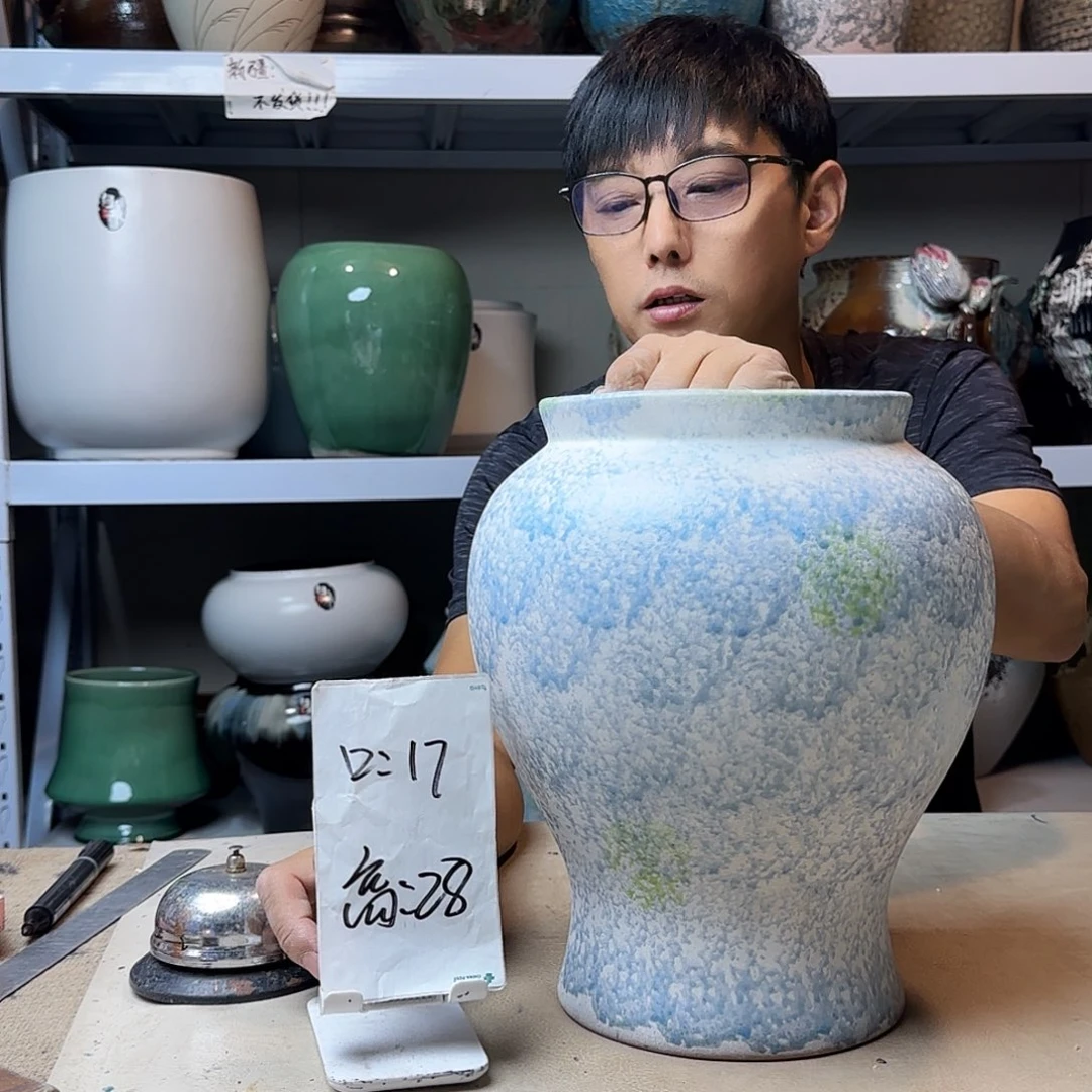紫砂花盆尺寸17@28
