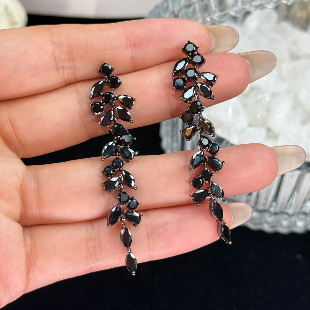 铜合金耳饰 A193 法式复古夸张大耳钉女气质轻奢高级感耳环