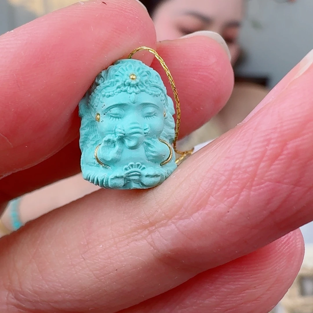 未镶嵌绿松石珠宝奇石