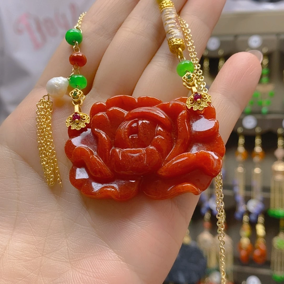 翡翠合金耳饰翡翠