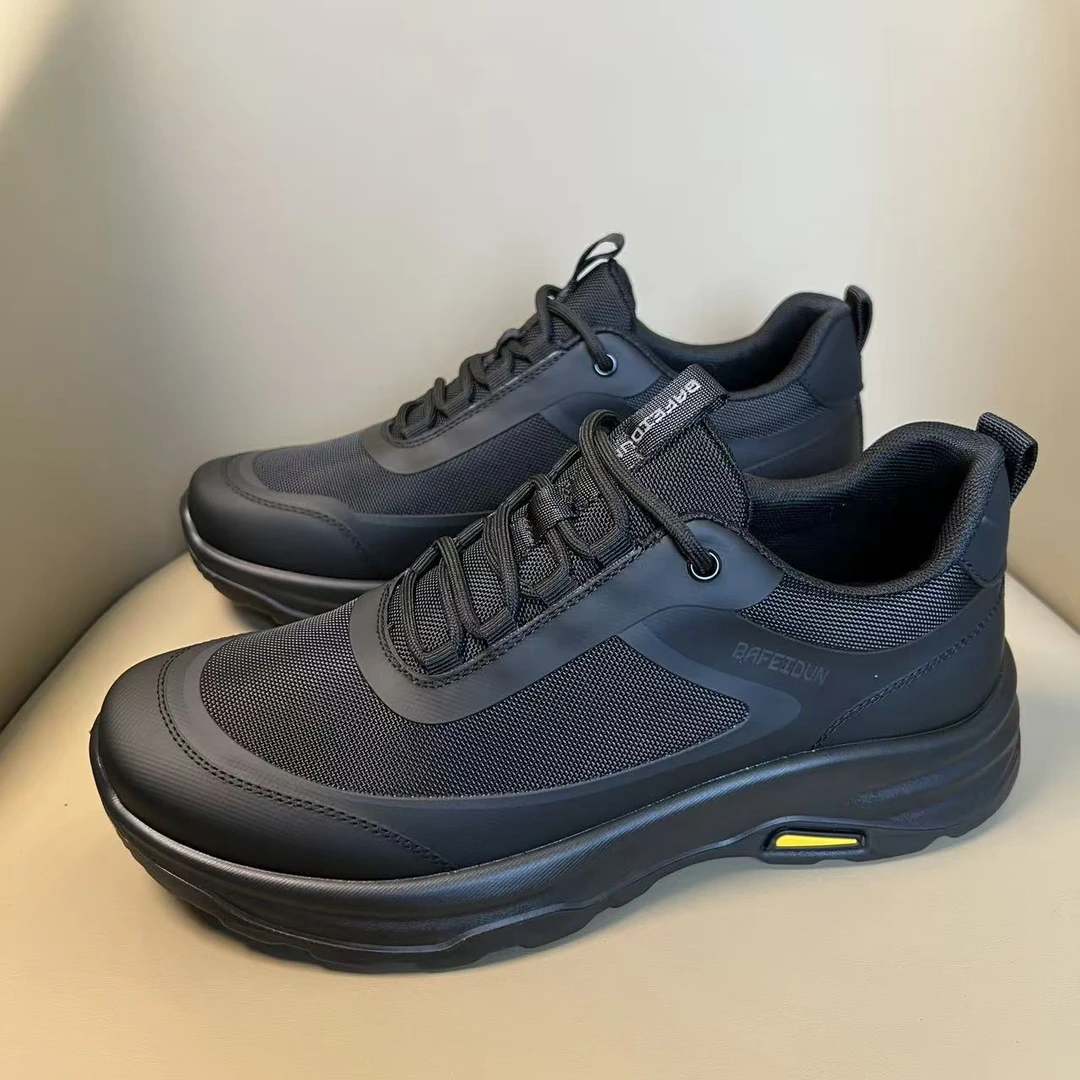 广州手工男鞋秋冬加绒防滑耐磨男鞋高帮棉鞋保暖980611