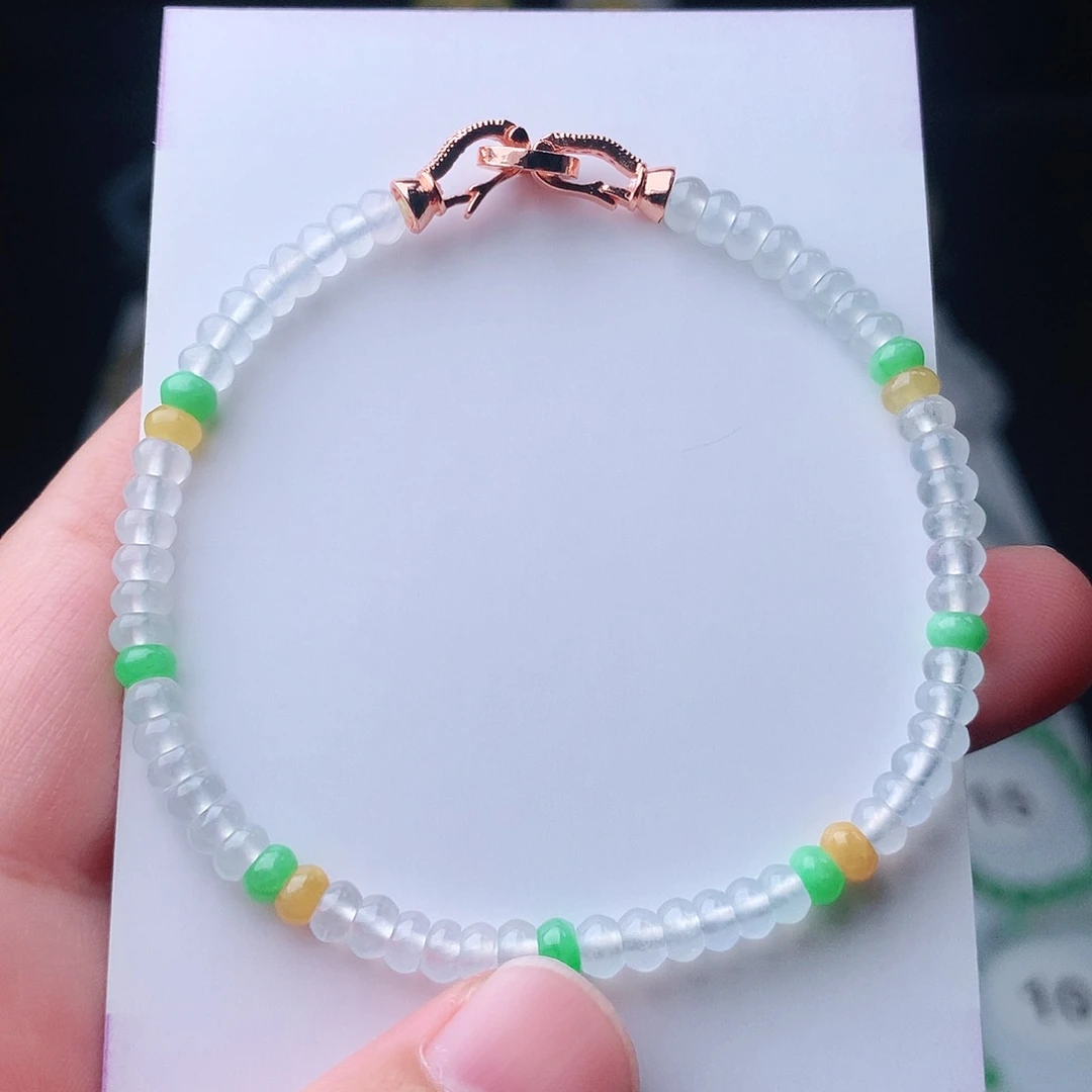 翡翠未镶嵌手链翡翠