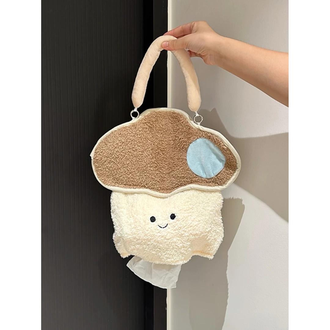 ANNA云朵纸巾盒2025新款悬挂式纸巾套宿舍床上纸巾挂架收纳袋