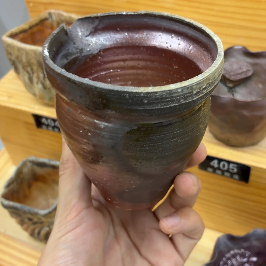 陶园柴烧，精品高货479失圆