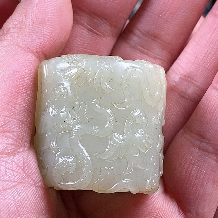 和田玉挂件未镶嵌樟*