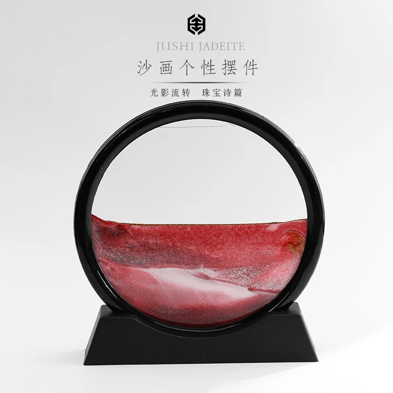 【举石珠宝】沙画个性摆件(一件/多样性发)SC-87-8050259