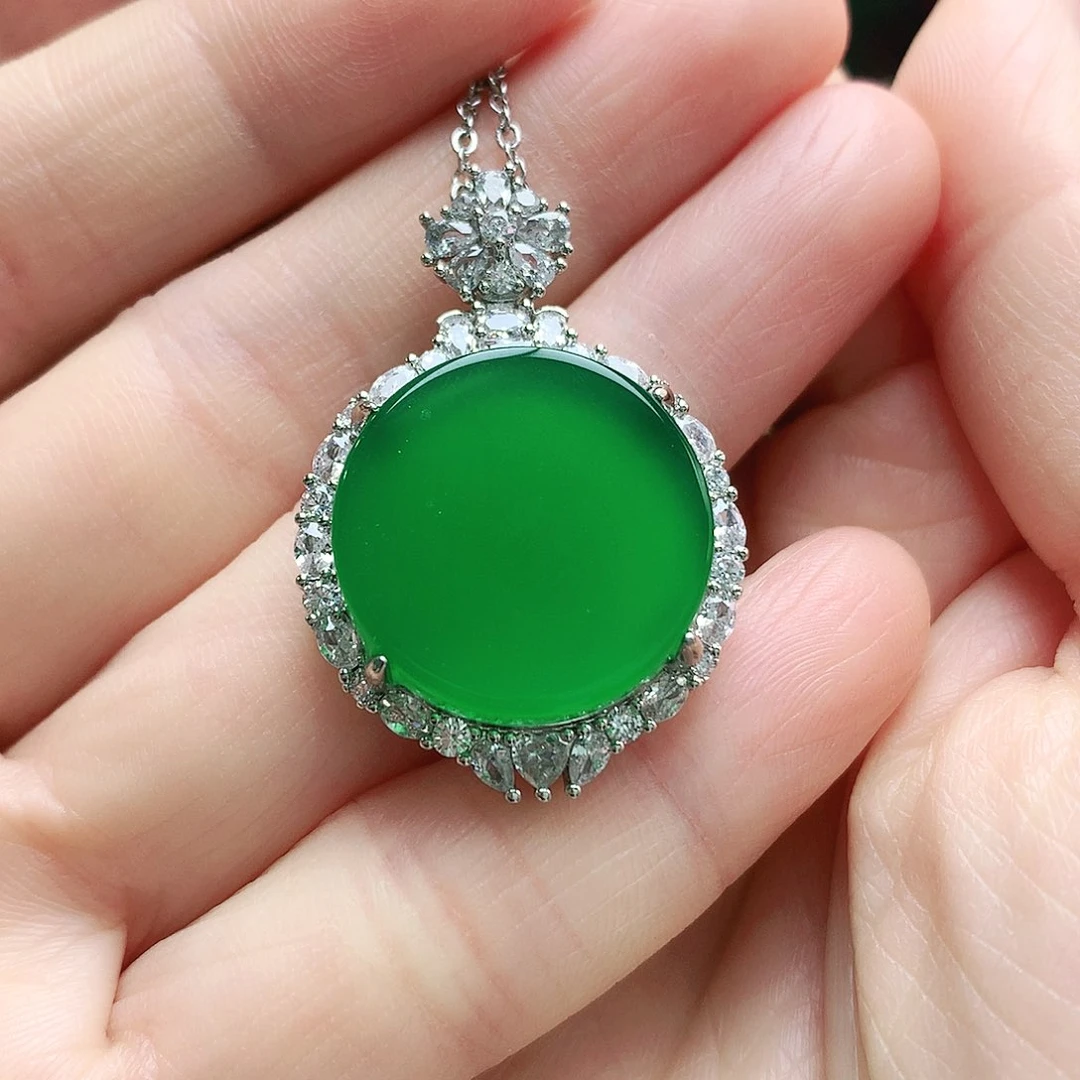 玛瑙/玉髓吊坠未镶嵌