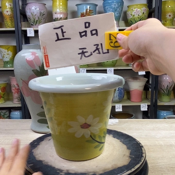 景德镇高温陶瓷花盆