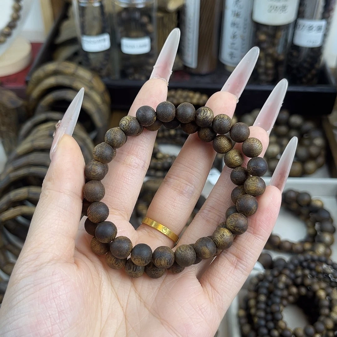 沉香碎屑沉香淡**云沉水浮08单圈