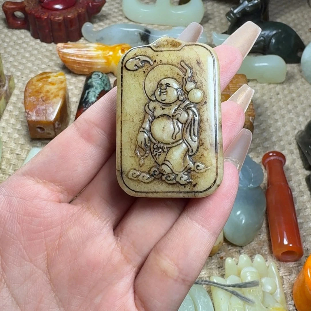 吊坠白玉菩提挂件