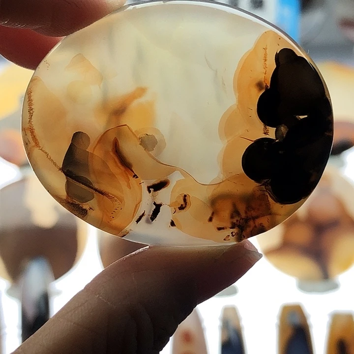 玛瑙/玉髓未镶嵌珠宝半成品163