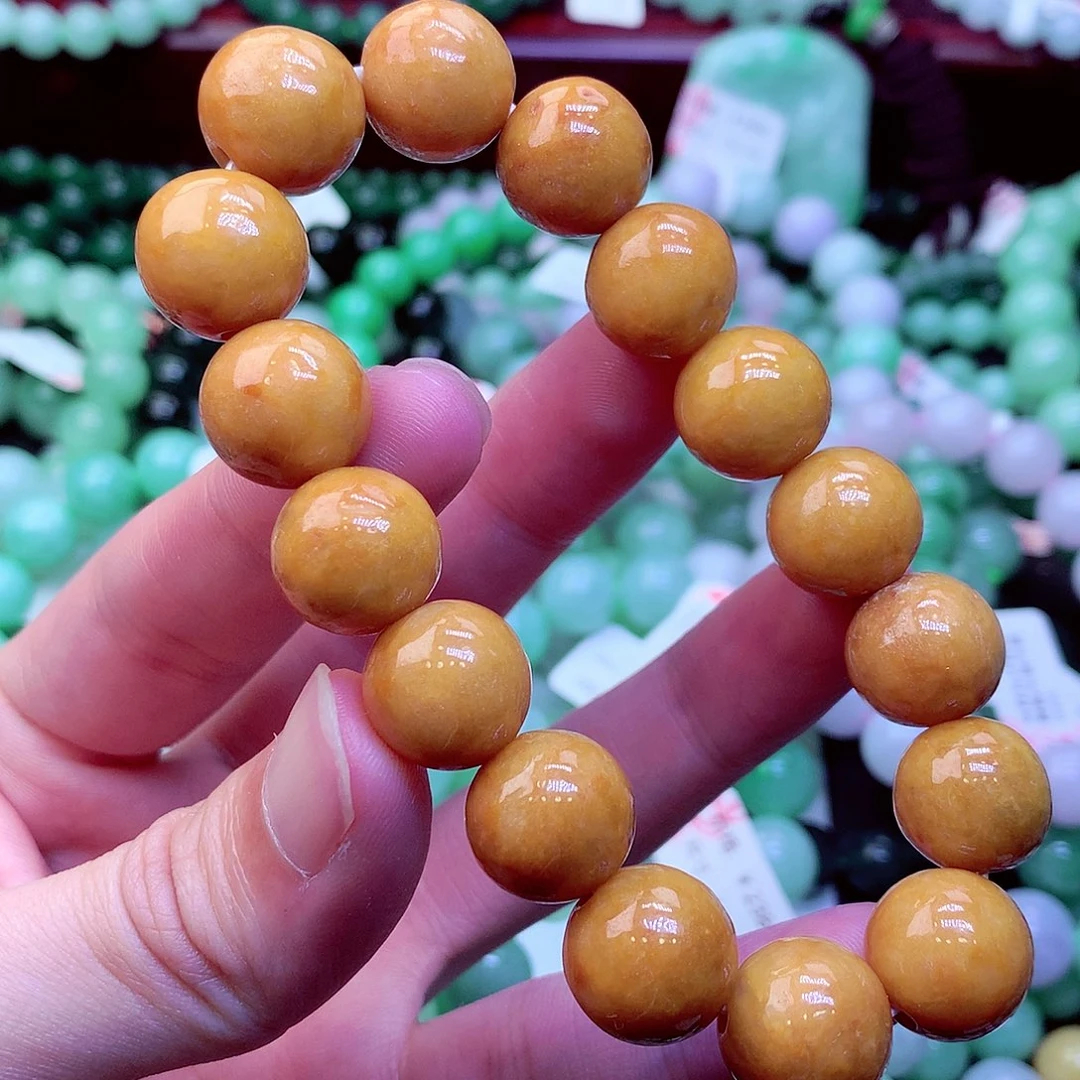 翡翠未镶嵌毛衣链