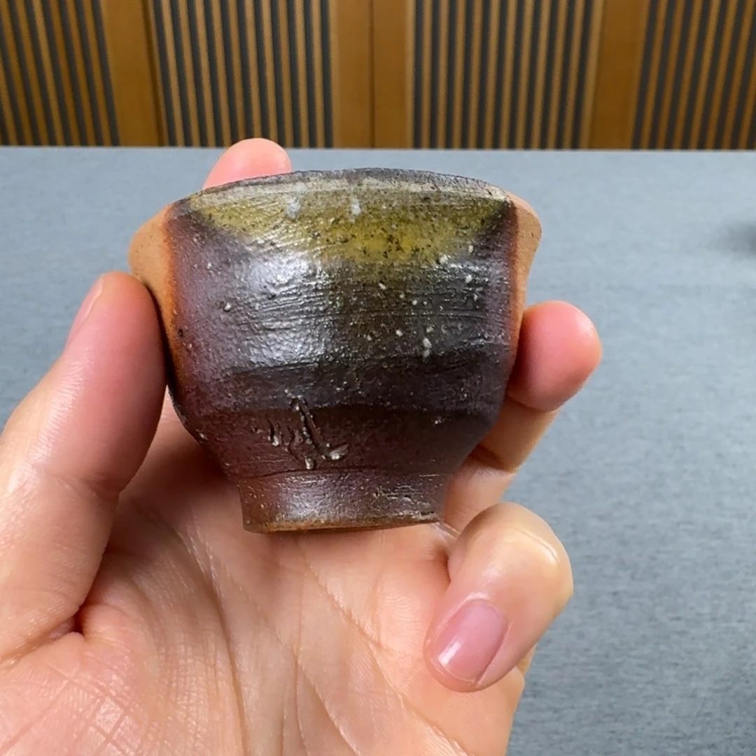 风来 备前烧 主人杯
