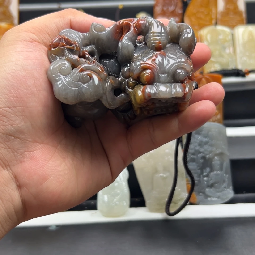 石英质玉（黄龙玉）未镶嵌多样性发货，发其一
