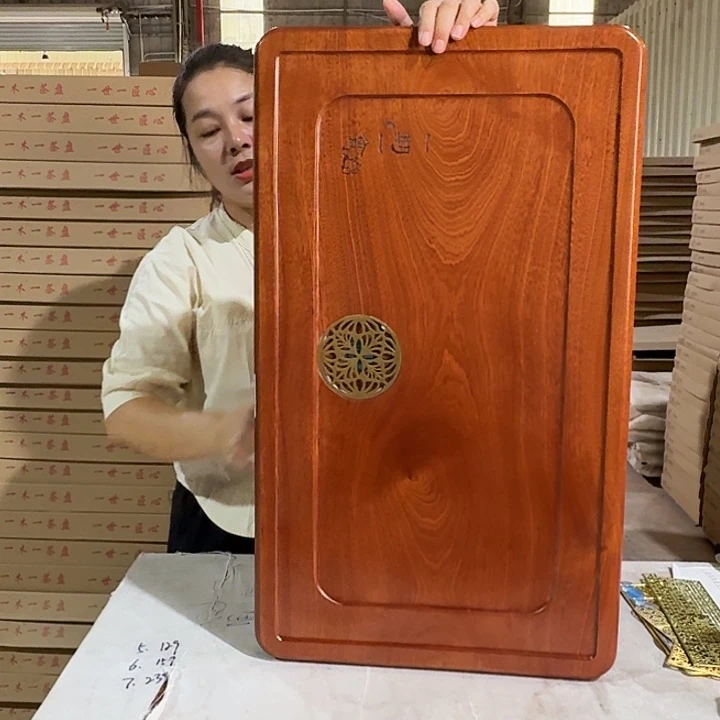花梨木茶盘72*42尺寸