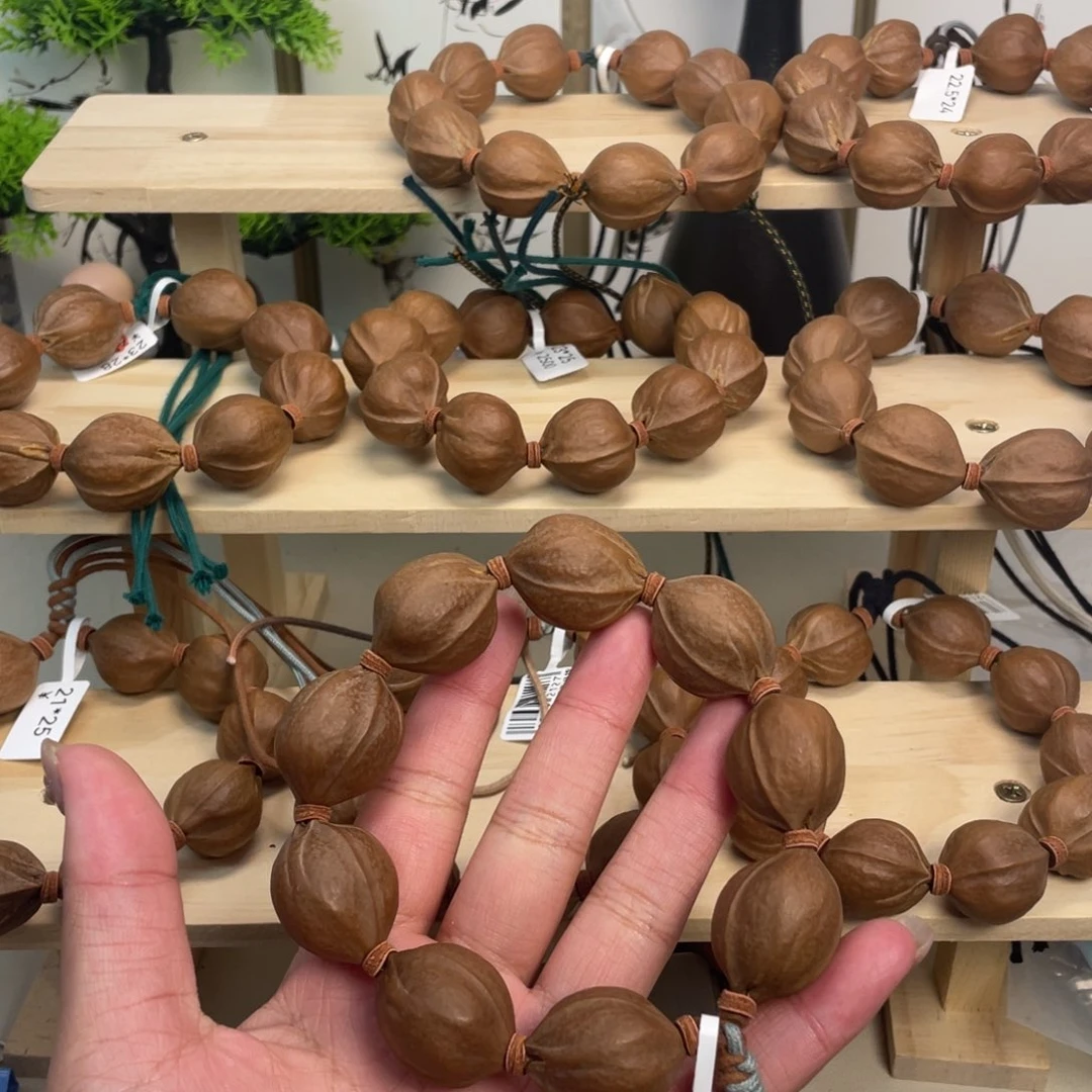 小***筝手串/手链橄榄核22*28梅林铁核