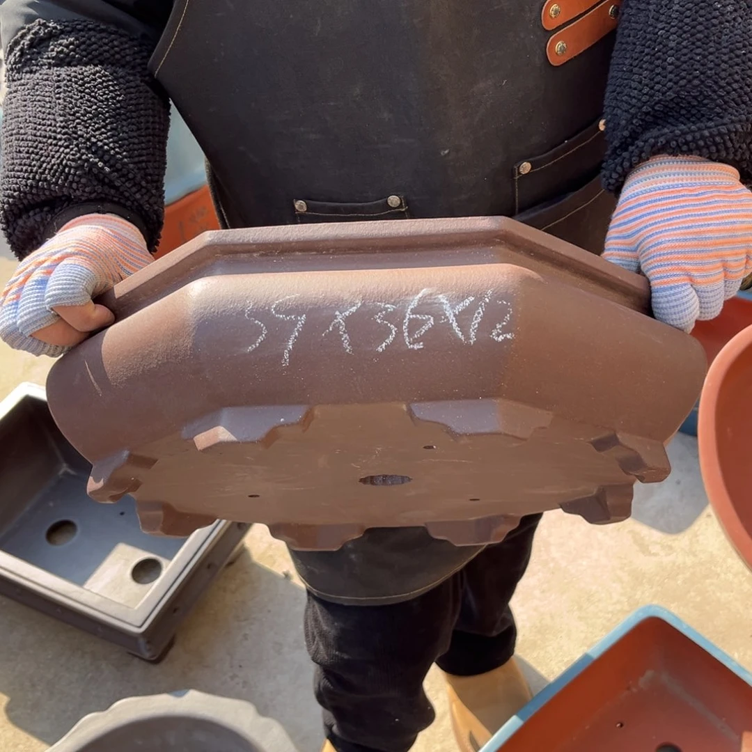 紫砂花盆盆景艺术