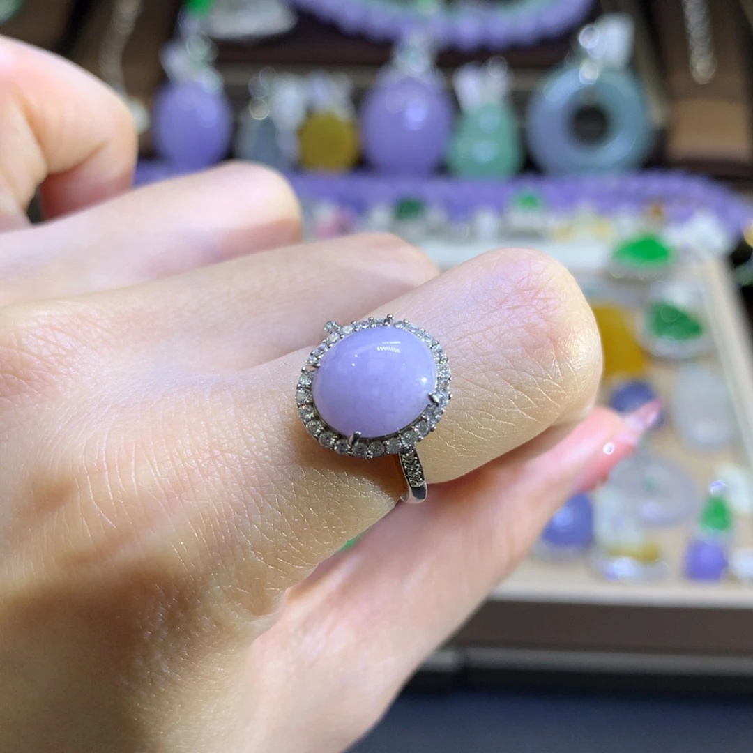 翡翠颈饰银S925镶嵌我