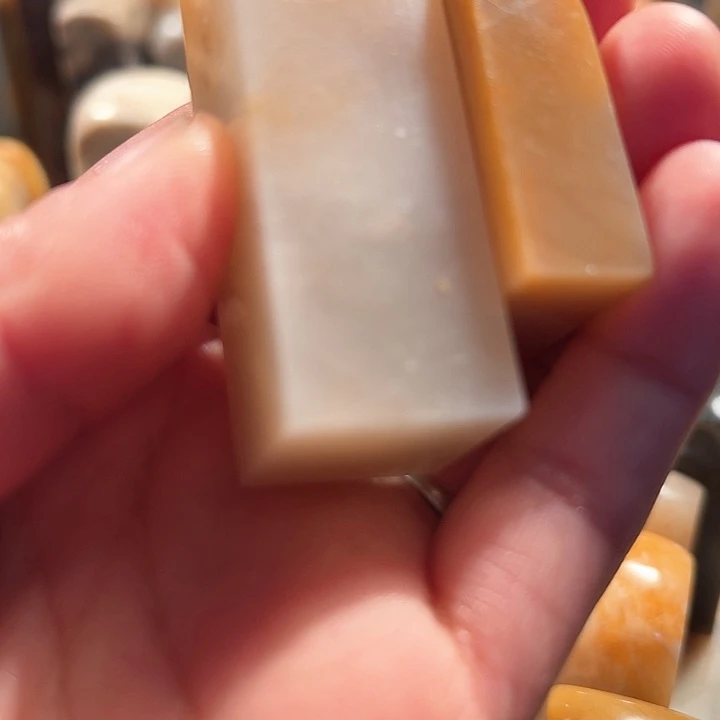昌化石印石不**灵昌化石印石冻章