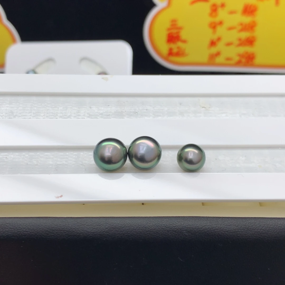 海水珍珠裸珠9-10/10-11大溪地