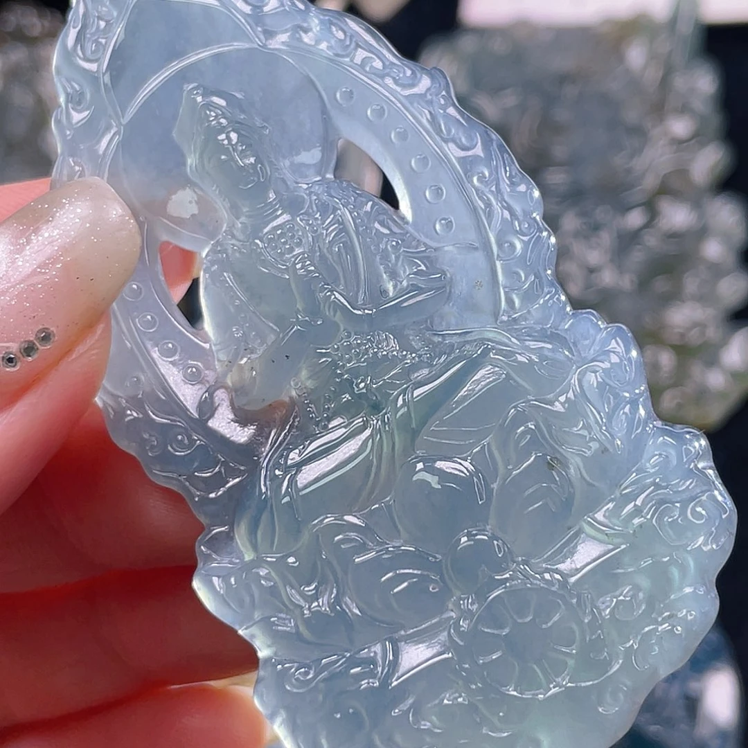 颈饰未镶嵌翡翠8，