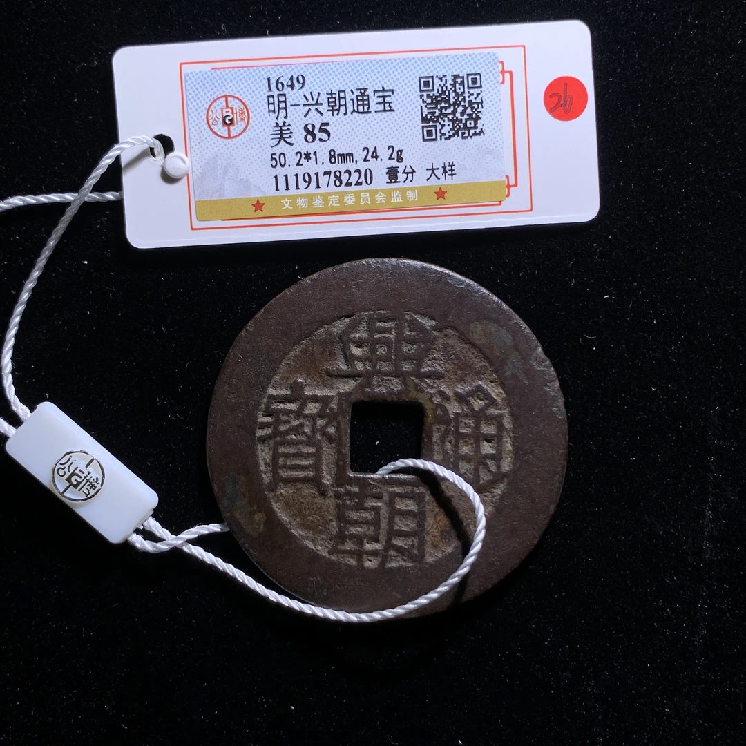 m527-10兴朝通宝壹分大样