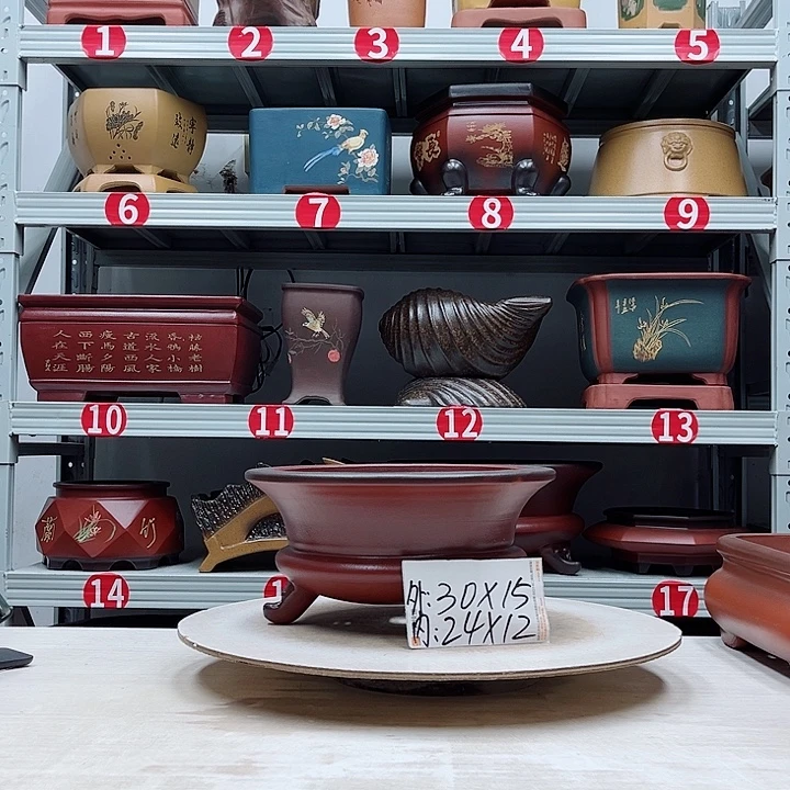 紫砂花盆紫砂花盆