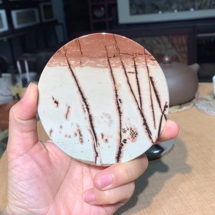 ，广西国画石摆件，收藏观赏