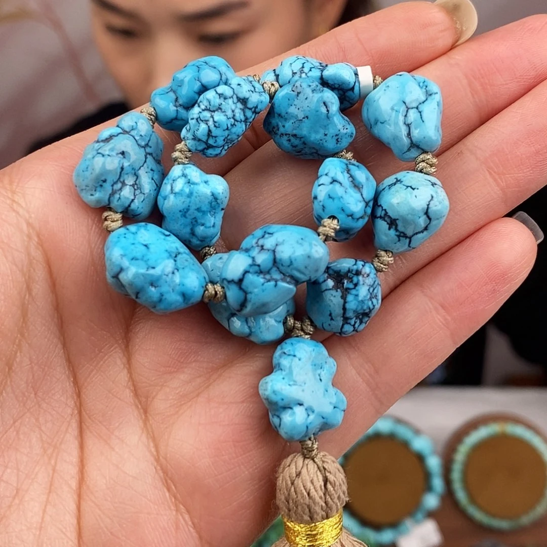 绿松石未镶嵌原矿