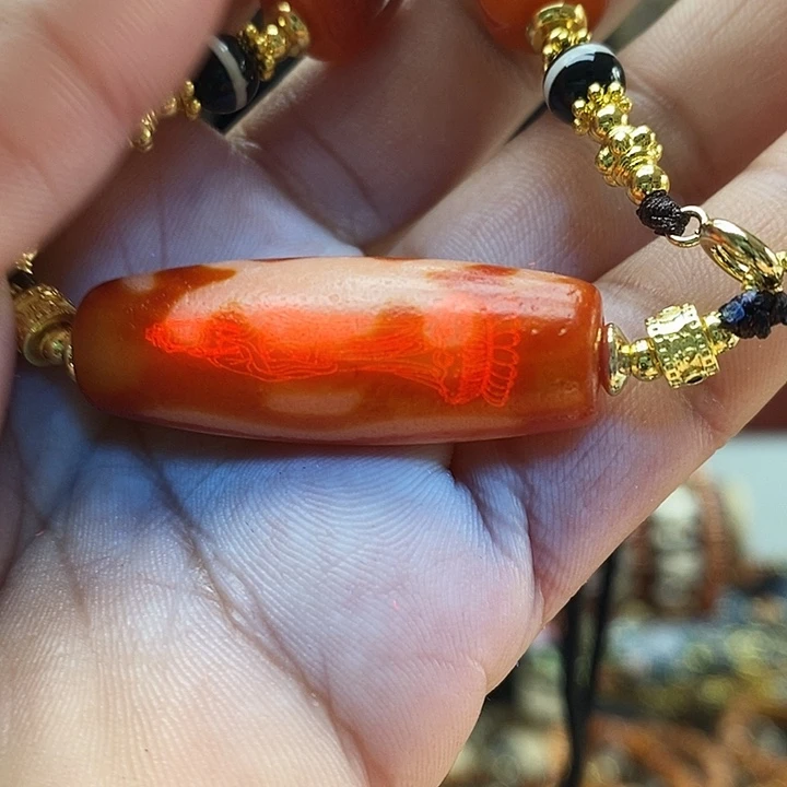 玛瑙/玉髓合金颈饰