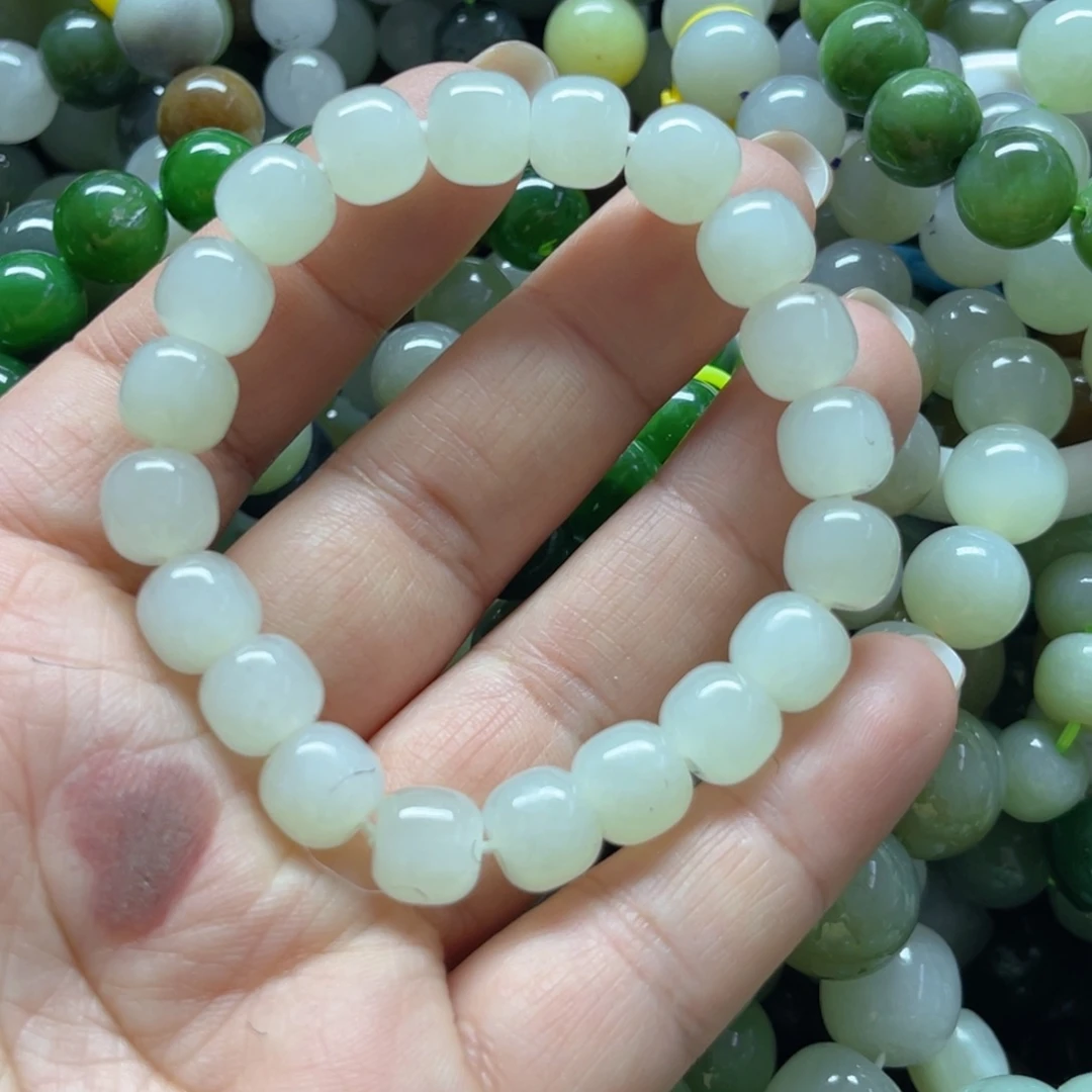 和田玉手链未镶嵌