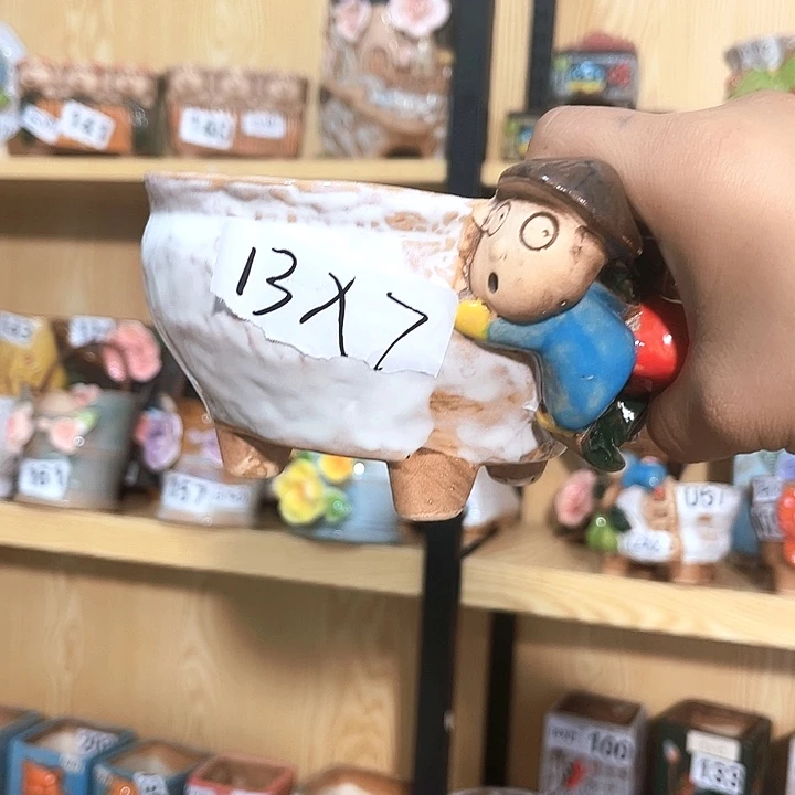 多肉花盆满15包邮