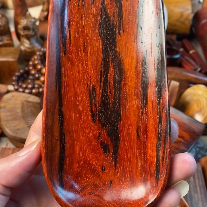 木海**川印度小叶紫檀高油高密度茶则