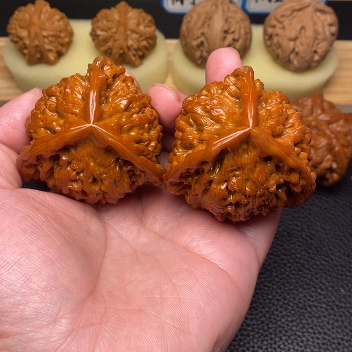 把件文玩核桃年工艺三棱