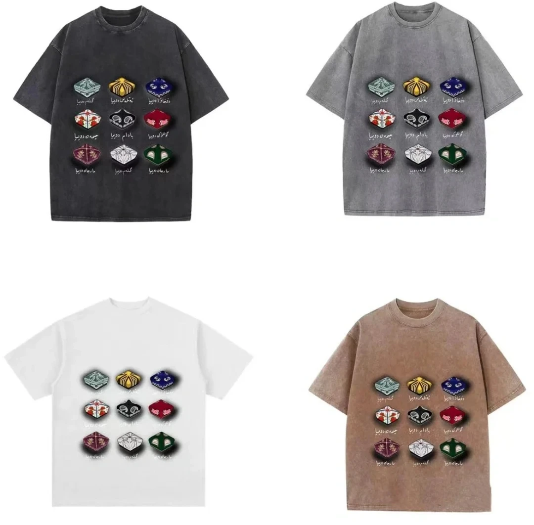 Sakam轻奢-ug民族特色花帽短袖