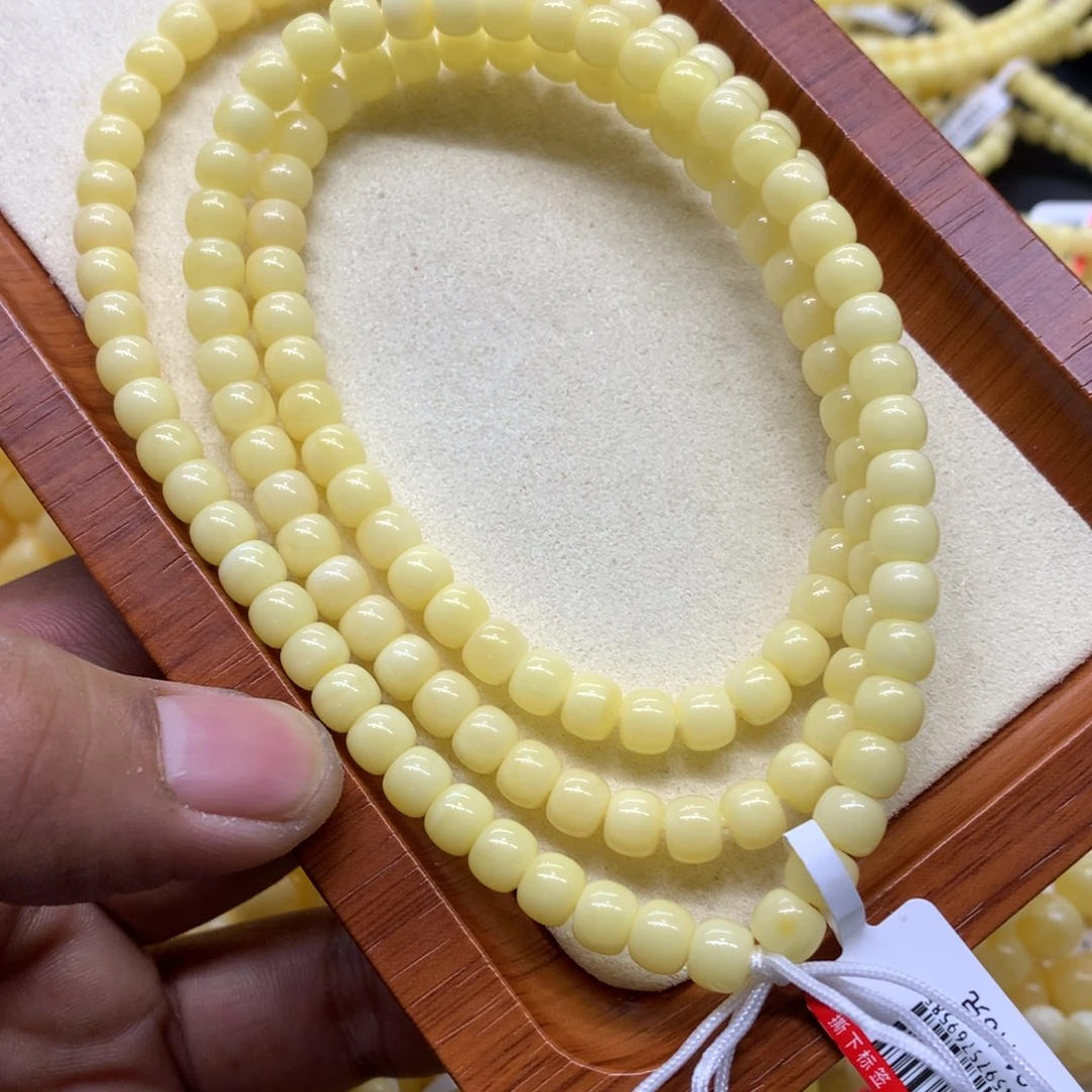 蜜蜡未镶嵌手链蜜蜡