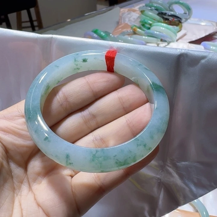 未镶嵌手镯翡翠55.5