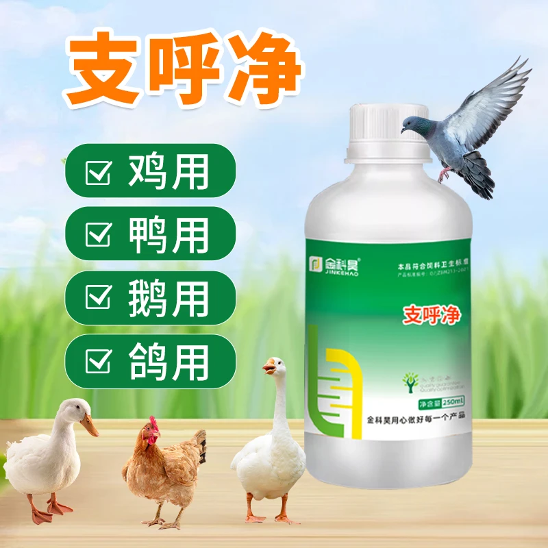 金科昊【支呼净】家禽鸡鸭鹅鸽子鹌鹑芦丁鸡兔子狗狗畜禽饲料添加剂