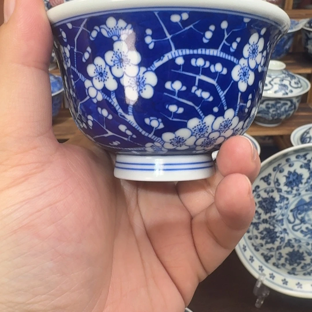 杯子陶瓷纯手工手绘柴窑18