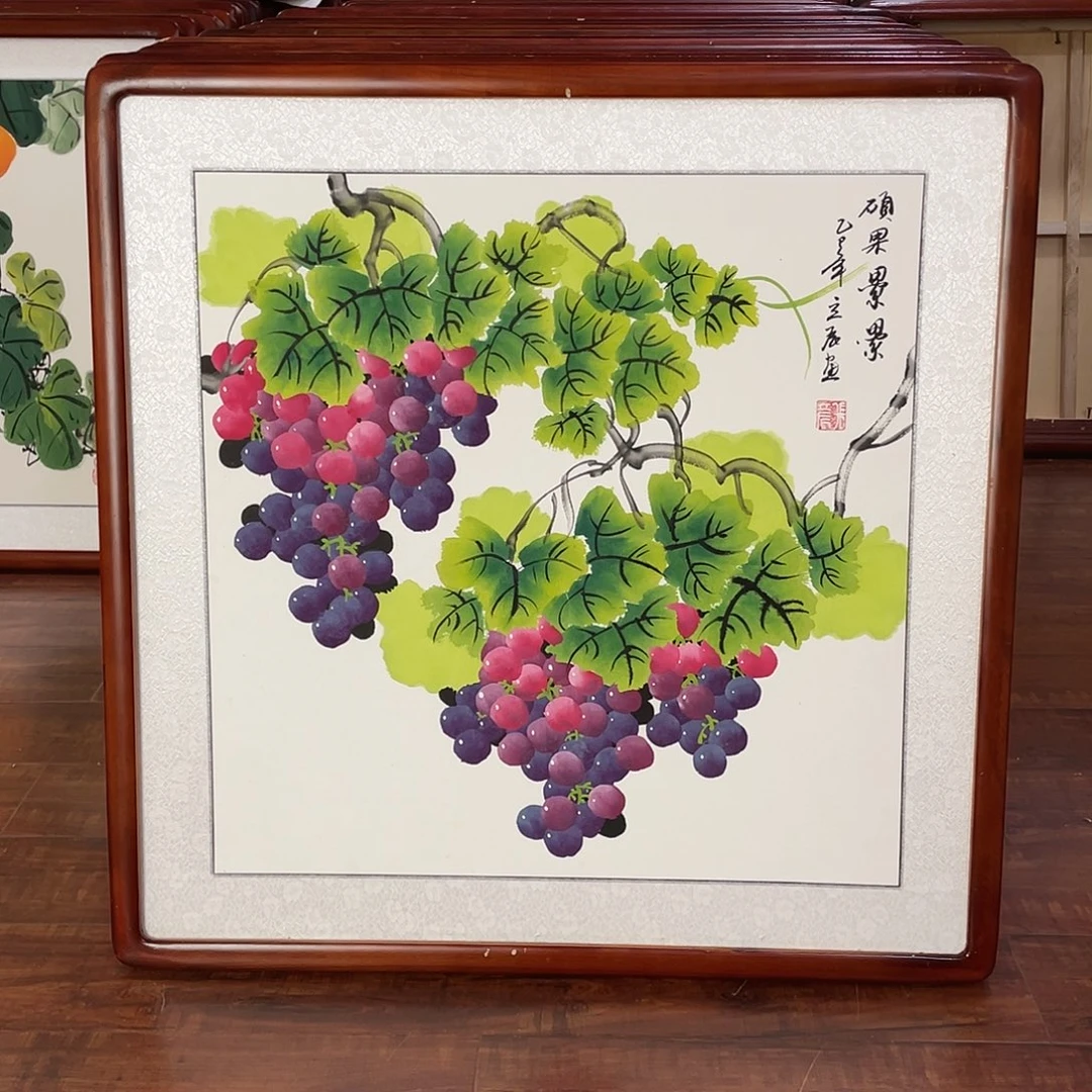 国画带框尺寸63*63厘米