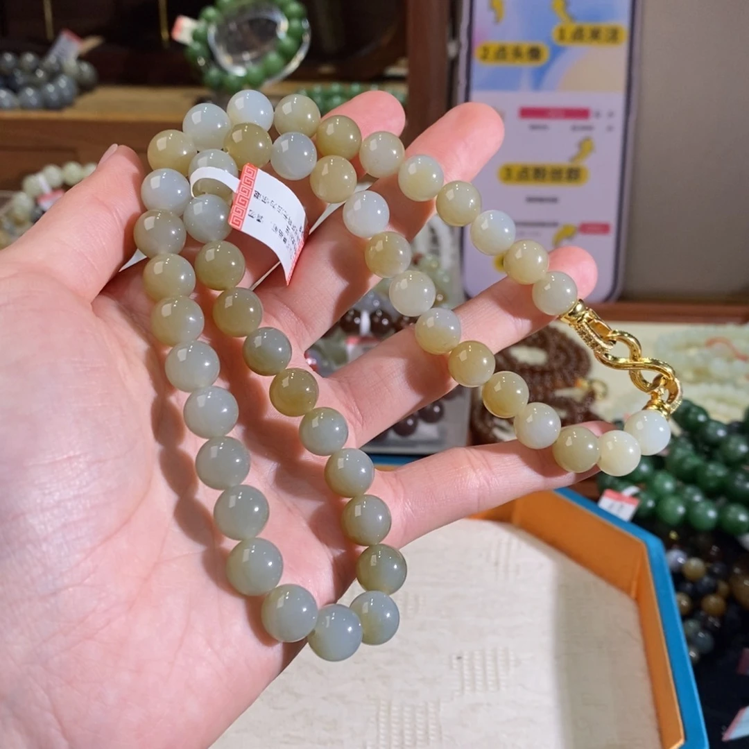 和田玉手链未镶嵌