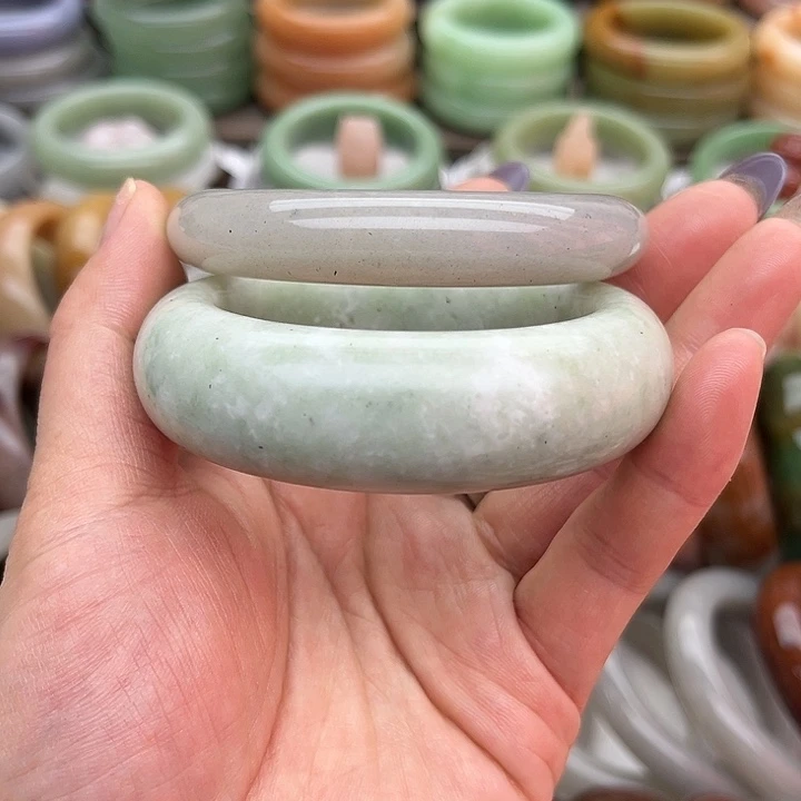 合金手镯石英质玉