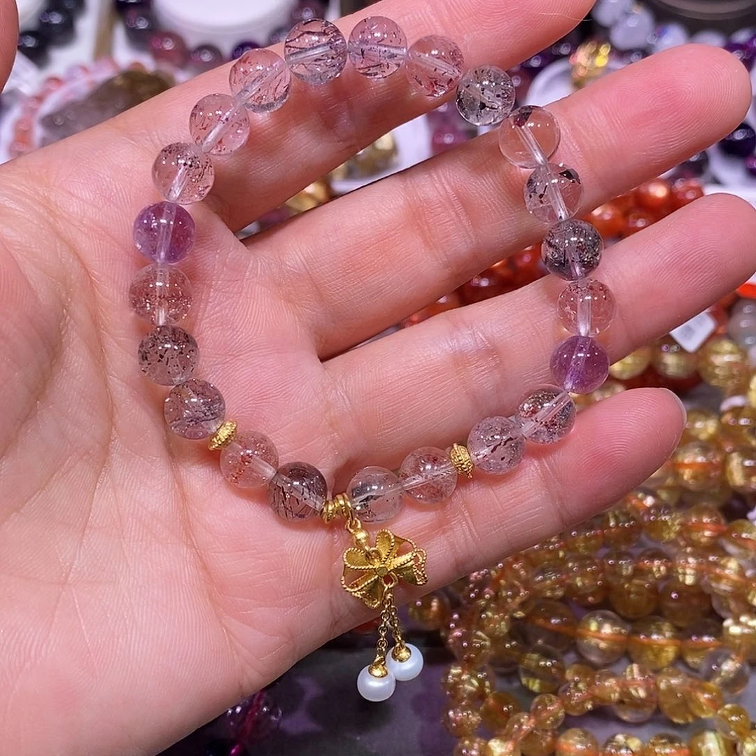 未镶嵌手链水晶超七8