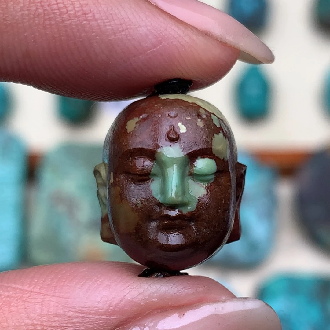 绿松石未镶嵌配饰