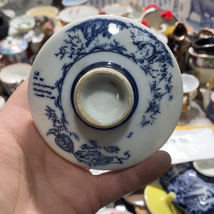 瓷片在一起的时候就是这样