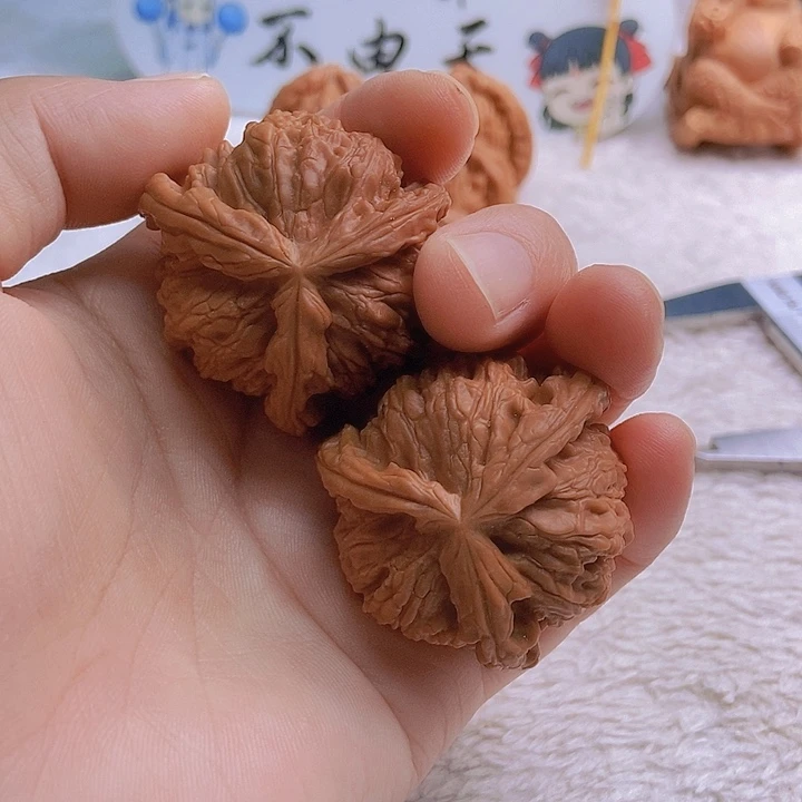 吊坠文玩核桃笨*1三棱
